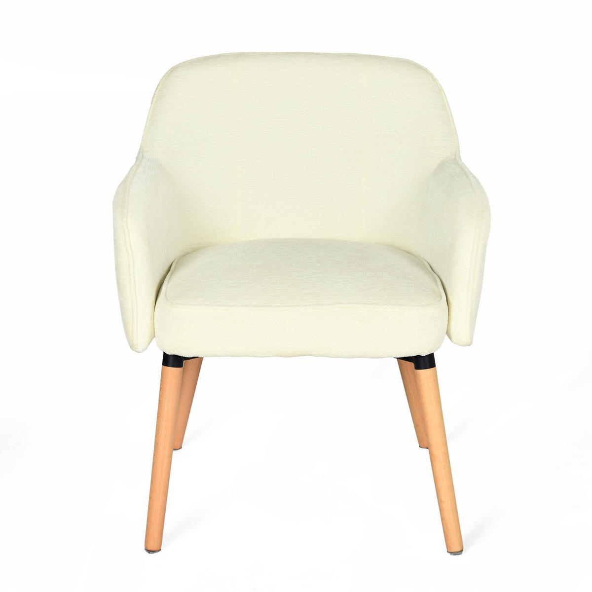 SESSEL in Webstoff, Beige - Beige, Textil/Metall (64/81.5/65.5cm) - Meubles Cosy