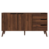SIDEBOARD Nordelo 2D3S - Nussbaumfarben, Holz/Holzwerkstoff (160/80/40cm) - MIRJAN24