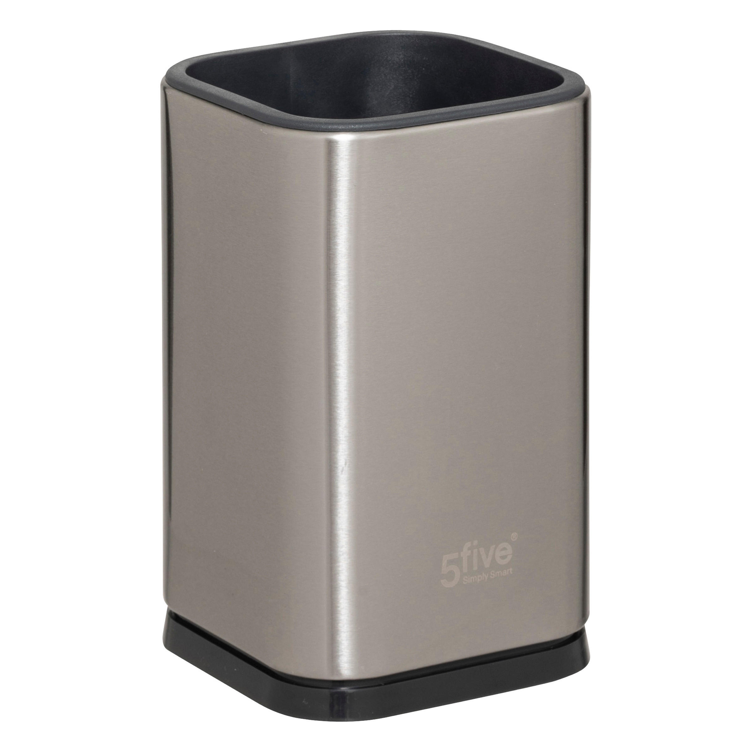 KÜCHENHELFER Edelstahlständer 5er-Set - Silberfarben, Metall - 5five Simply Smart