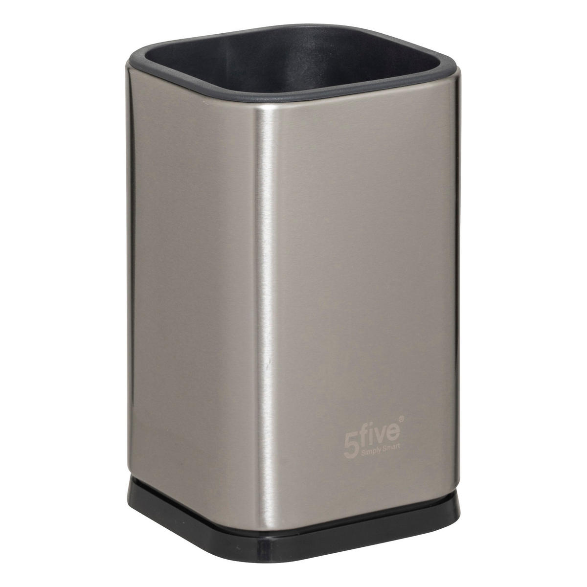 KÜCHENHELFER Edelstahlständer 5er-Set - Silberfarben, Metall - 5five Simply Smart