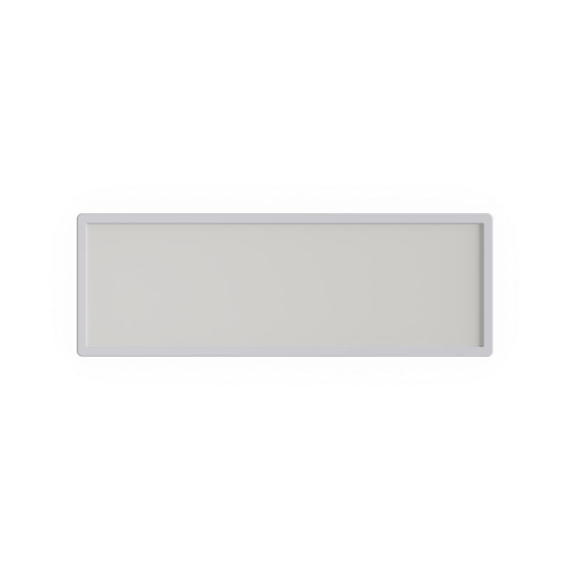 LED stropní světelný panel bílý 20/58/3cm - bílá, plast (58/20/3cm) - Nettlife