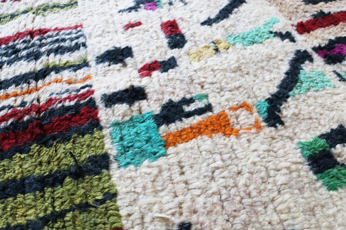 BERBERTEPPICH aus reiner Wolle 75x 378 cm - Multicolor, Naturmaterialien (75/378cm) - AFK Living