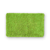 HOCHFLOR BADEMATTEN MALMÖ - Grün, Textil (50/80cm) - WohnDirect
