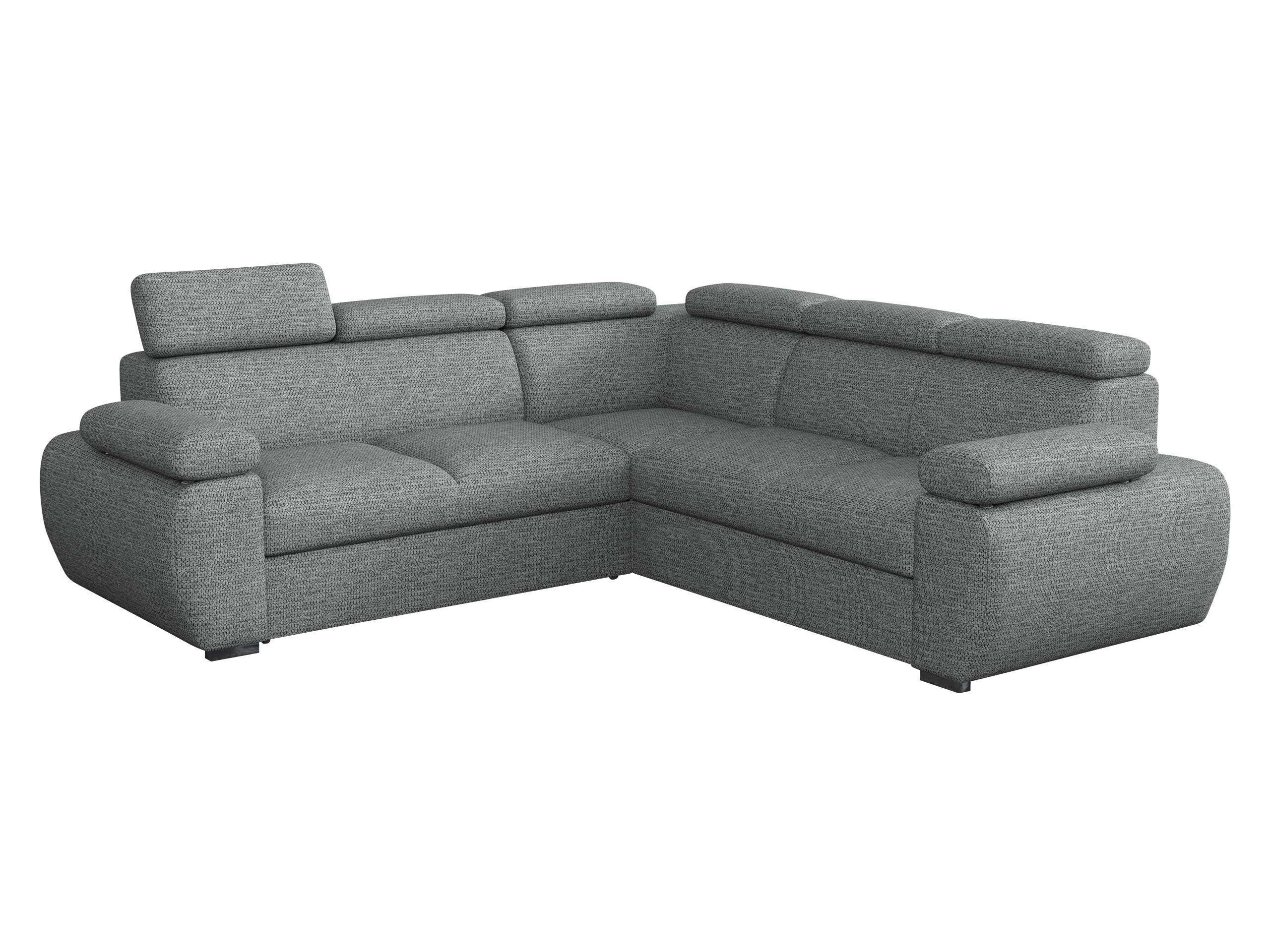 ECKSOFA Boston Maxi - Chromfarben/Silberfarben, Holz/Textil (260/260cm) - MIRJAN24