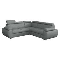 ECKSOFA Boston Maxi - Chromfarben/Silberfarben, Holz/Textil (260/260cm) - MIRJAN24