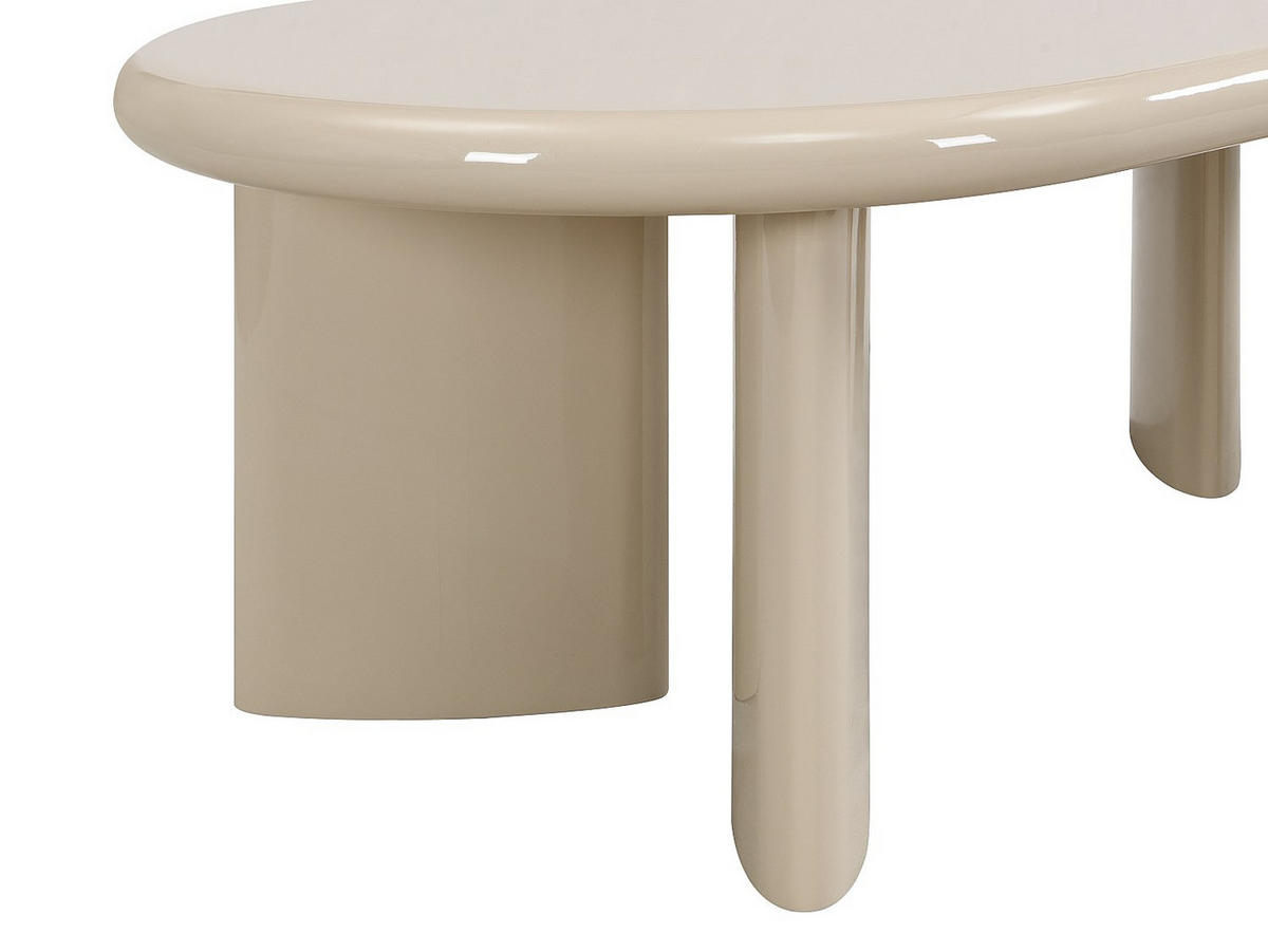 COUCHTISCH - 120 cm x 60 cm - holz - beige Tabemi - Beige, Holz (60/120/40cm) - Vente-Unique