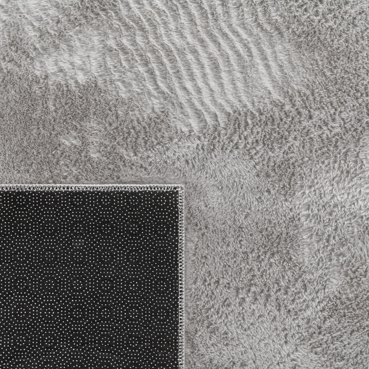 HOCHFLORTEPPICH 100/200 cm Soft 380 - Grau, Textil (100/200cm) - Paco Home