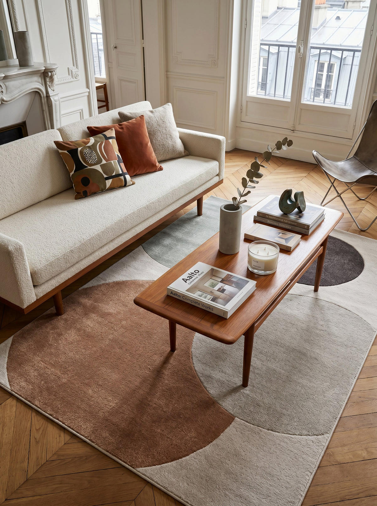 WEICHER Teppich für ein stilvolles Interieur mehrfarbig - Multicolor, Textil (160/230cm) - AFK Living