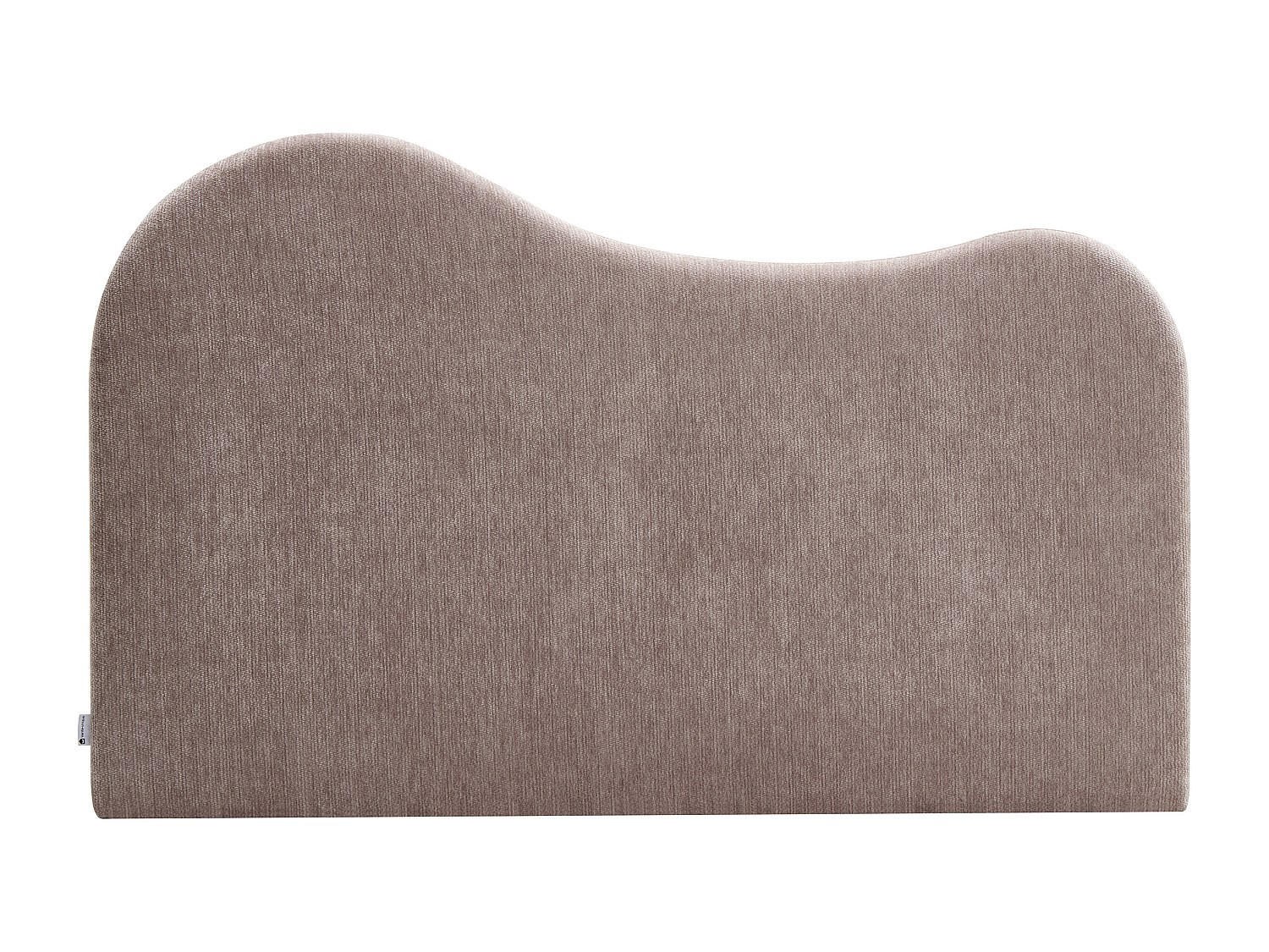 Vente-Unique Bettkopfteil Taupe 155x110x7 cm