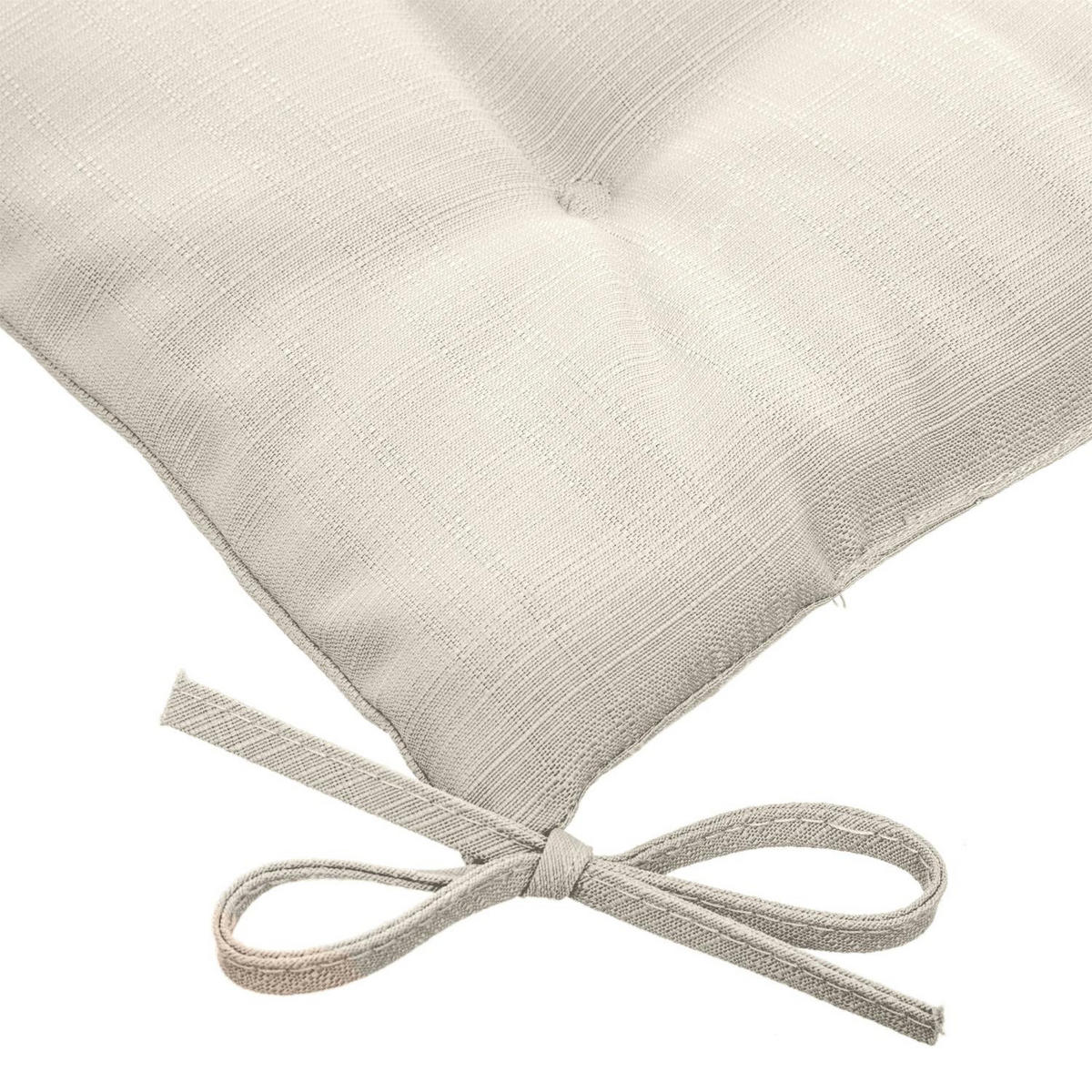 SITZKISSEN Korai 40/40 cm - Beige, Textil (40cm)