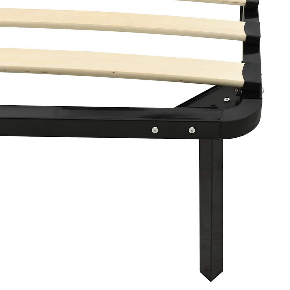 METALLBETT Herring 160/200 cm - Schwarz, Metall (160/200cm) - Nettlife