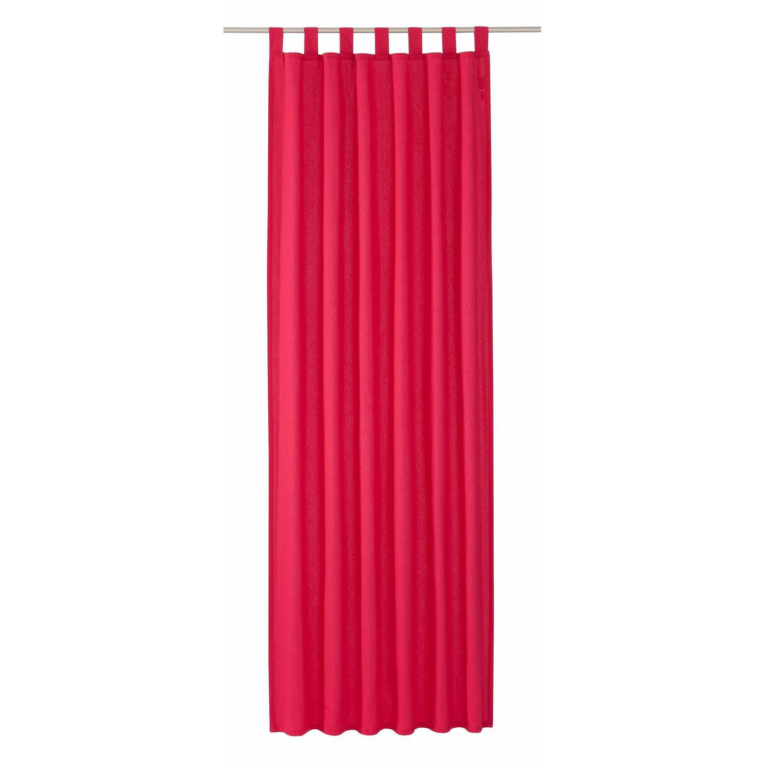 Tom Tailor Schlaufenvorhang Beere 140x0.5x255 cm
