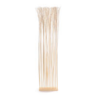 RAUMTEILER Slim 170x40 cm, Weidenholz-Zweige geblichen - Beige, Naturmaterialien (40/170/12cm) - DESIGN DELIGHTS
