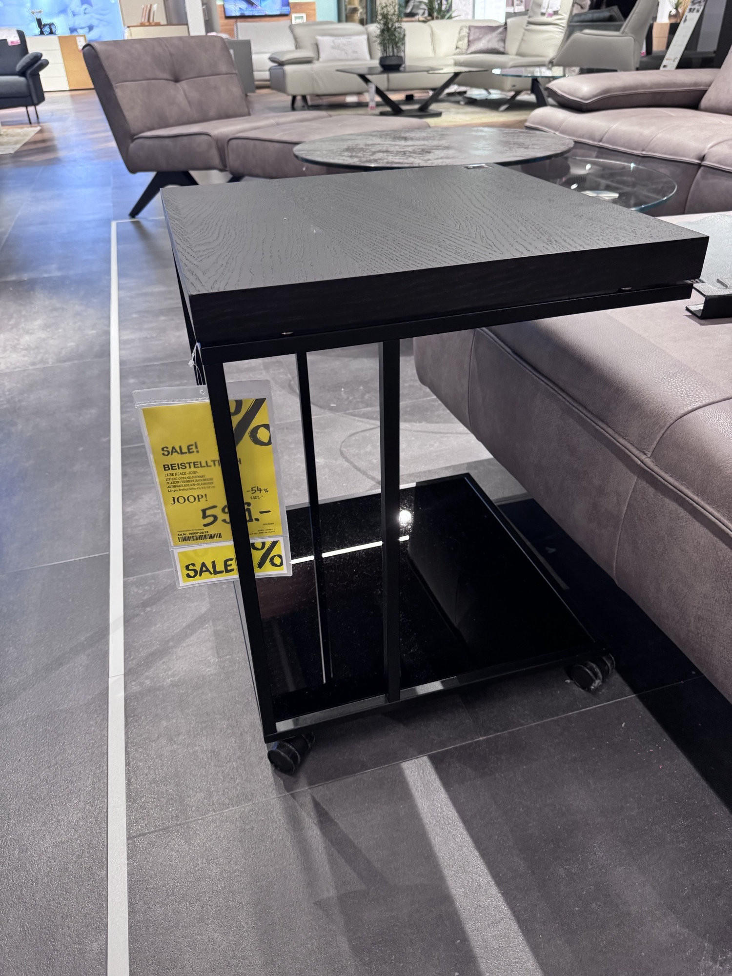 Beistelltisch Cube Black - Joop!