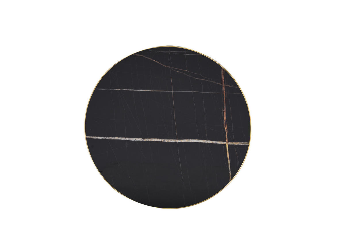 BEISTELLTISCH Schwarz, 60/60/74 cm - Schwarz, Holzwerkstoff (60/60/74cm) - PANGIVO
