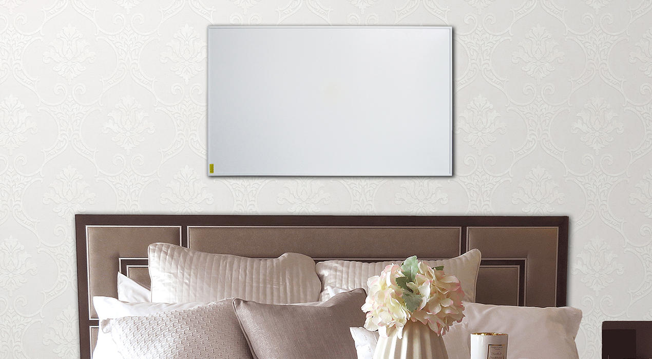 Infrarotheizung über Bett