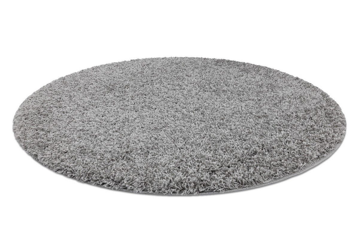 TEPPICH Soffi 100 cm - Grau, Textil (100/100cm) - rugsX