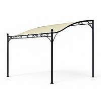 ERSATZDACH Mandala - Pavillondach 3x3 Meter in écru, wasserdicht PVC-beschichtet. BxTxH: 300x300cm - Naturfarben, Kunststoff (300/0.3/300cm) - TPFGarden