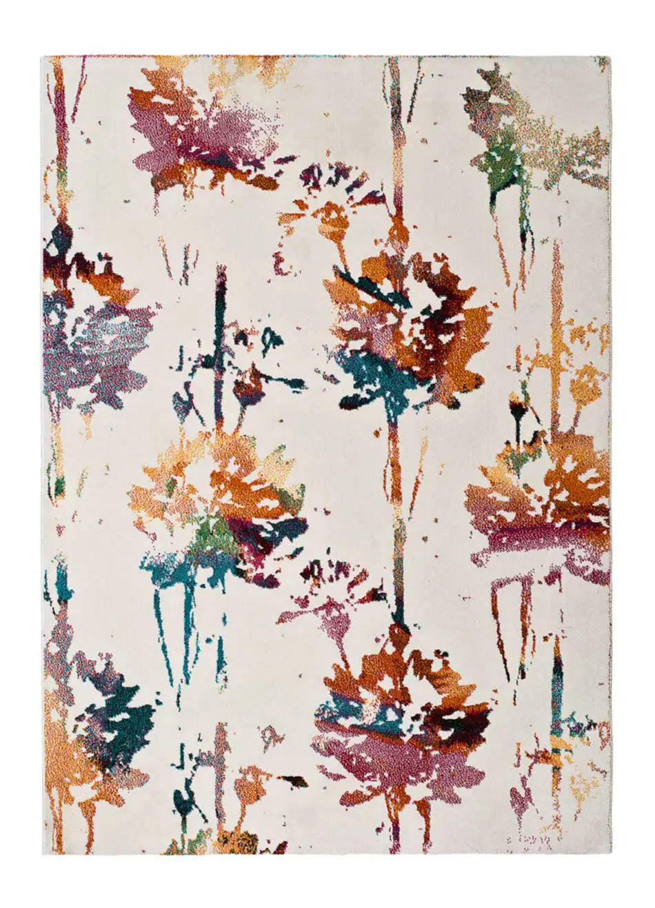 Atticgo Kurzflorteppich Mehrfarbig 120x170 cm