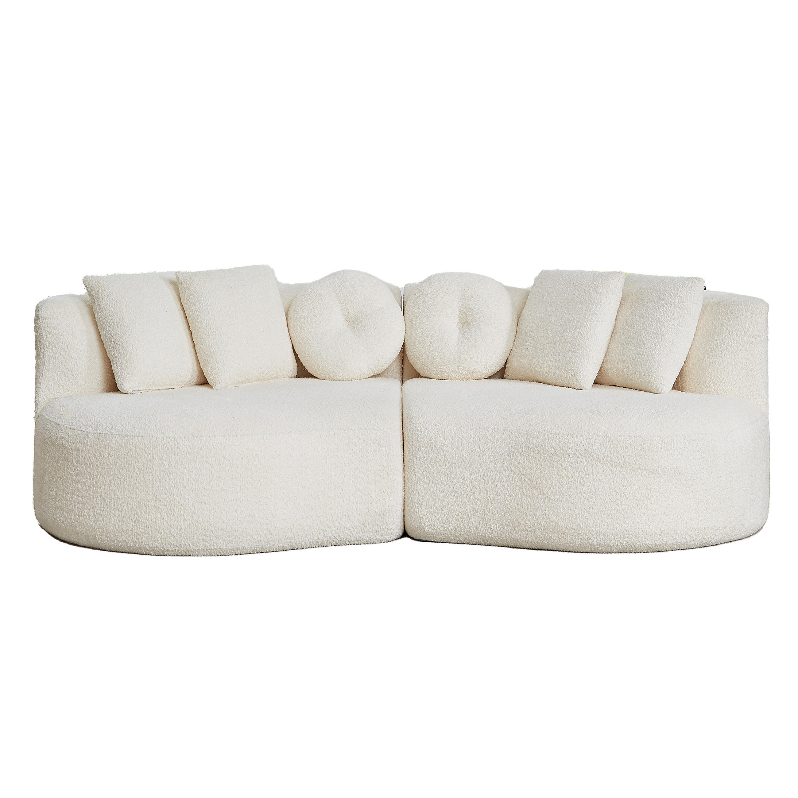 Urban Meuble 3-Sitzer Beige 223x79x109 cm