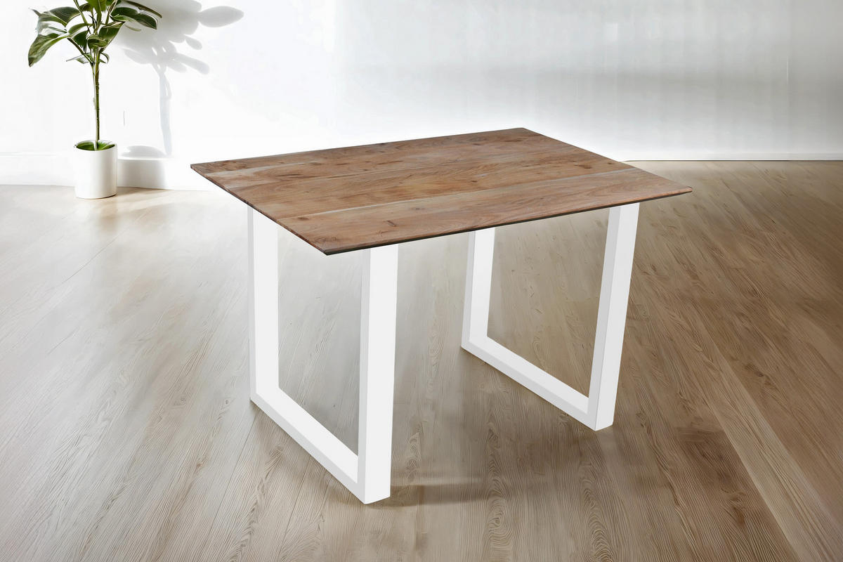 ESSTISCH DEAN - Eichefarben/Beige, Holz (80/140/77cm) - SAM