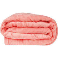KUSCHELDECKE "Celina" Lachs 60x80 cm - Koralle, Textil (60/80cm)