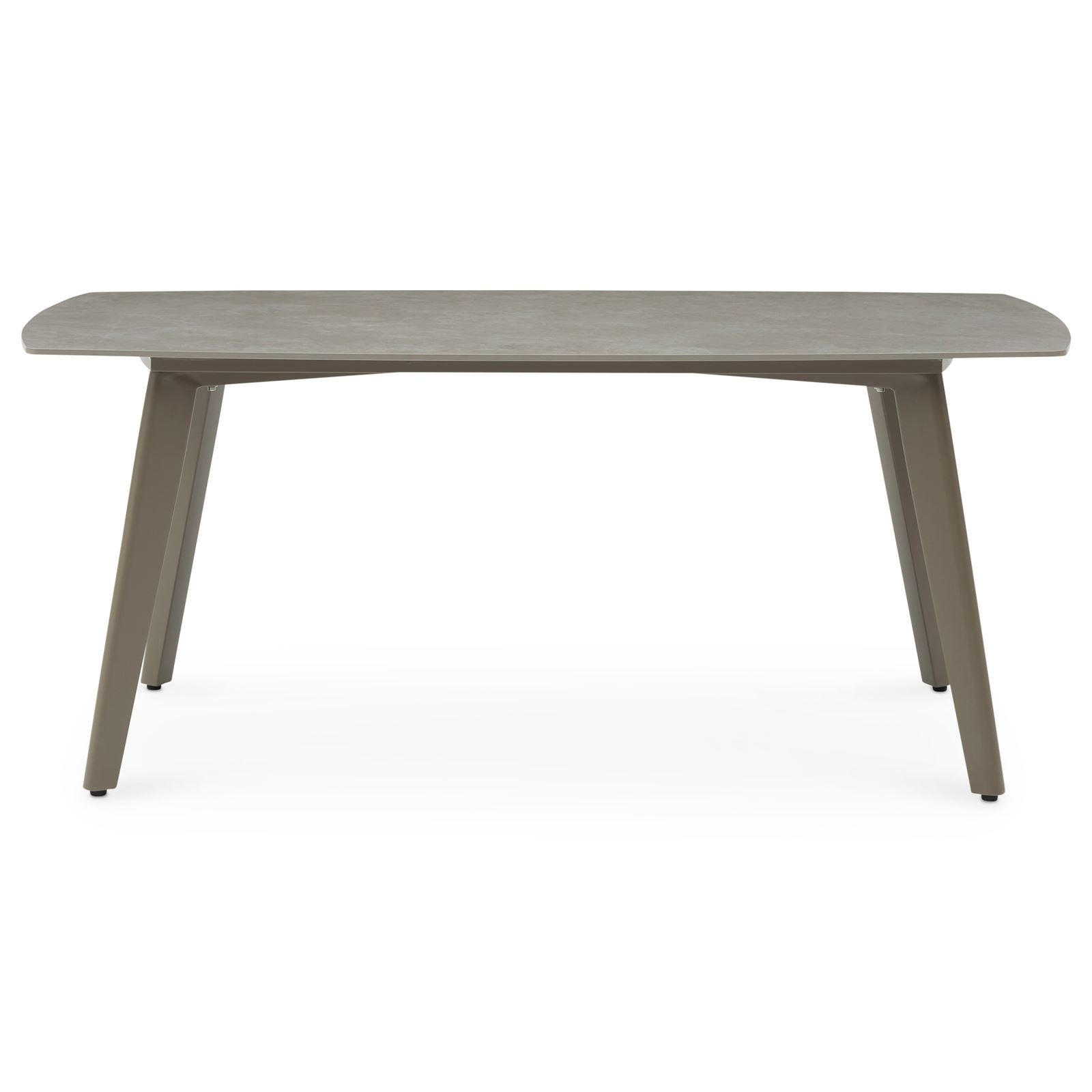 GARTENTISCH MEZA - Champagner, Metall (90/180/75cm) - IDIMEX