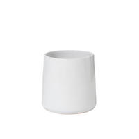 BLUMENTOPF RUND - Töpferei - Weiß - L - Ø 26 cm - Weiß, Keramik (26/25cm) - J-Line