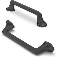MÖBELGRIFF Matt Schwarz 10er-Set Lochabstand 96 mm - Schwarz, Kunststoff (0.65/2.7/13cm)