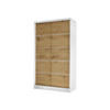 SCHWEBETÜRENSCHRANK Diego IV - Weiß/Eiche Artisan, Holzwerkstoff/Metall (100/200/58cm) - MIRJAN24