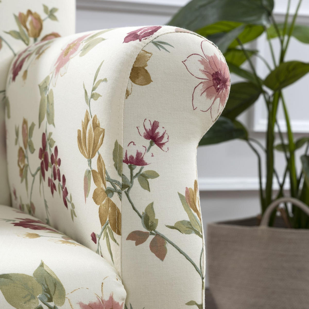 KÜCHENSOFA Karin Bezug Flachgewebe Buche natur / weiß - Weiß, Kunststoff (147/103/84cm) - 58aufmkessel