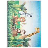 TEPPICH EMMA Grün 140/200 cm - Grün, Kunststoff (140/200cm) - Tapiso