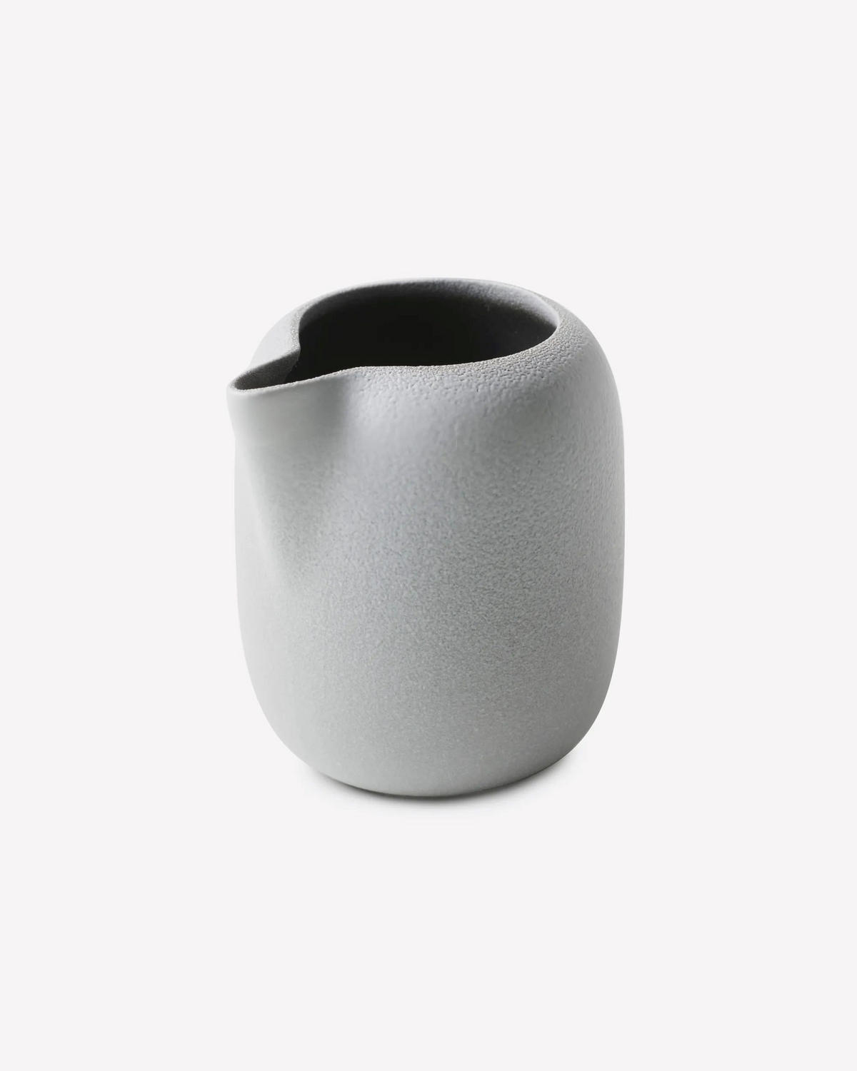 SAHNE - GIESSER EQUINOXE 120 ml Pfeffer - Hellgrau, Keramik (0.12L) - Revol Porcelaine France