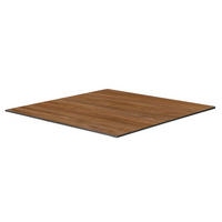 TISCHPLATTE 70 x 70 cm, Bernsteinfarbenes Holz - Braun, Holzwerkstoff (70/70/1.25cm) - Oviala