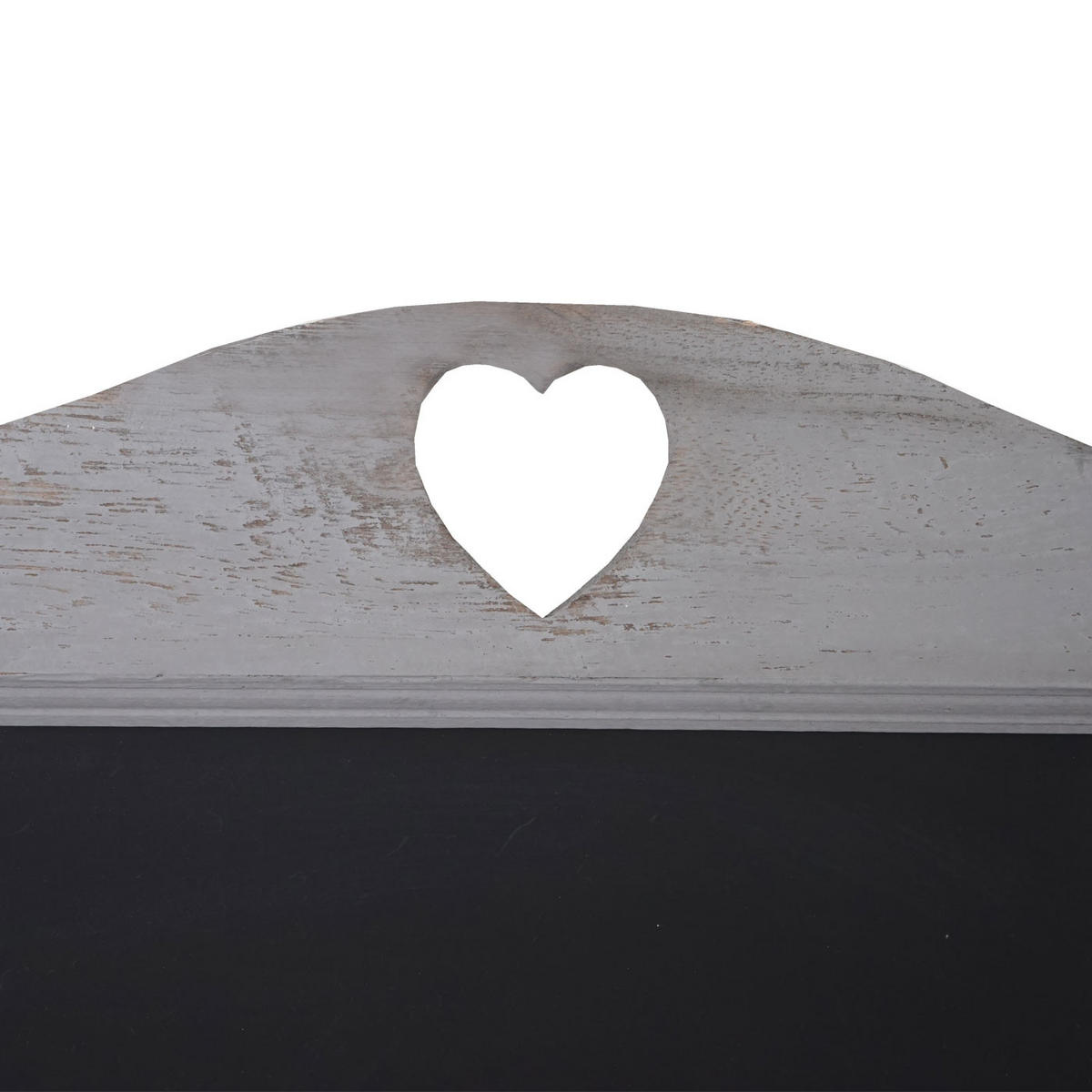 WERBETAFEL 66x37x27cm Shabby-Look Vintage Grau - Grau, Holz (37/66/27cm) - PROREGAL