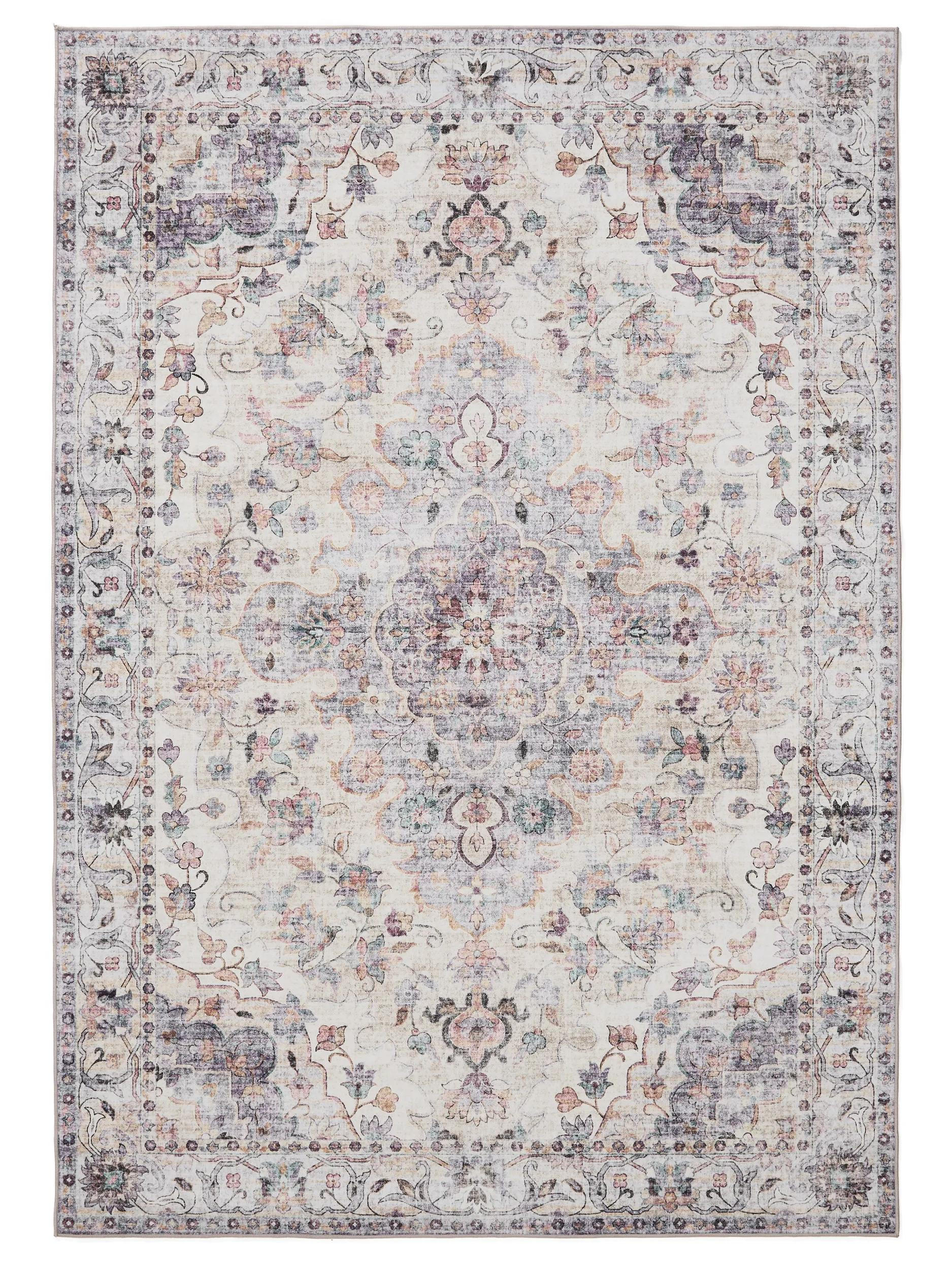 VINTAGE-TEPPICH George waschbar 60x120 cm - Multicolor, Kunststoff (60/120cm) - benuta