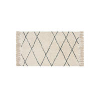 KOPALNIŠKA preproga Naomi kremna 50x80 cm - krem, tekstil/naravni materiali (50/80cm) - benuta Nest