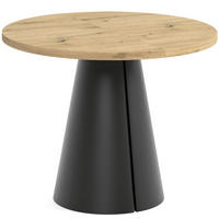 TISCH Schwarz ALMA Ausziehbar 100/176 cm - Eichefarben/Schwarz, Holzwerkstoff (2/100/76cm) - Sepro Meble