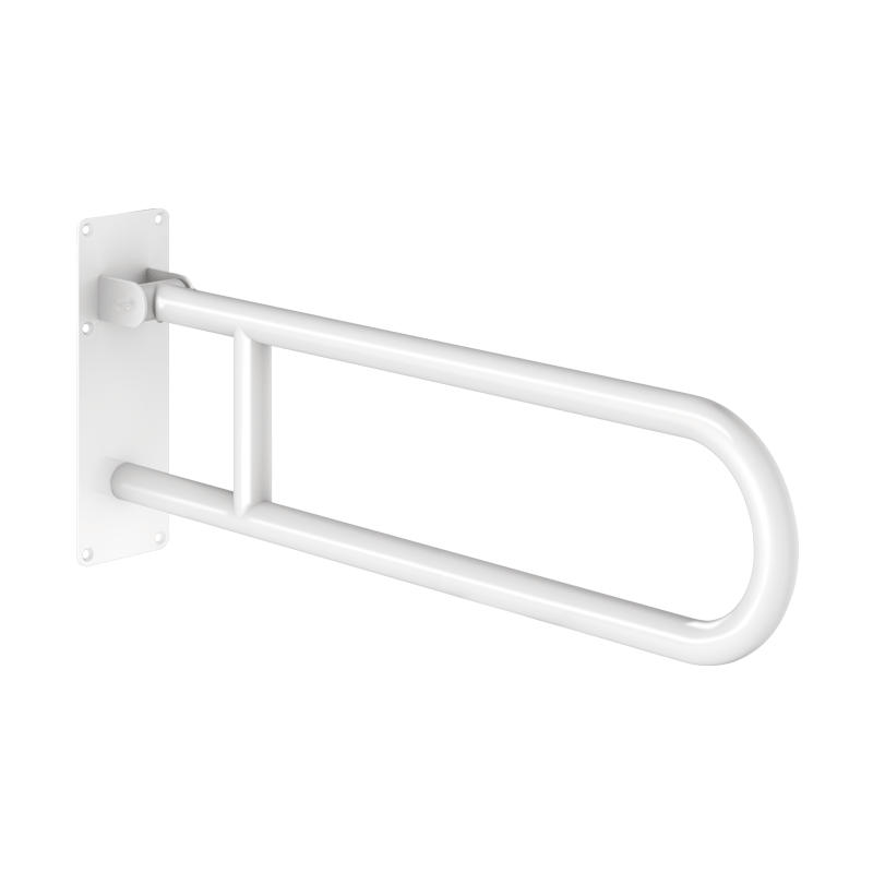 STÜTZKLAPPGRIFF Basic Ø32 L760 mm pulverbeschichtet weiß - Weiß, Metall (31.5/12/78cm) - Delabie