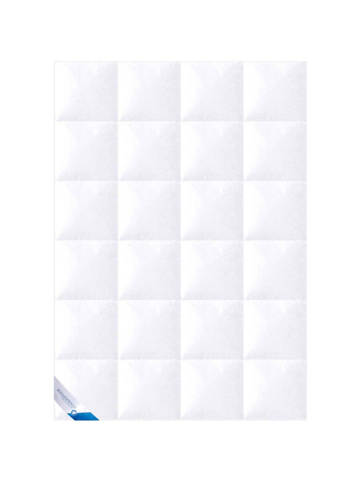WINTERBETTDECKE EXQUISIT Gänsedaunen extra warm - Weiß, Naturmaterialien/Textil (155/220cm) - Böhmerwald