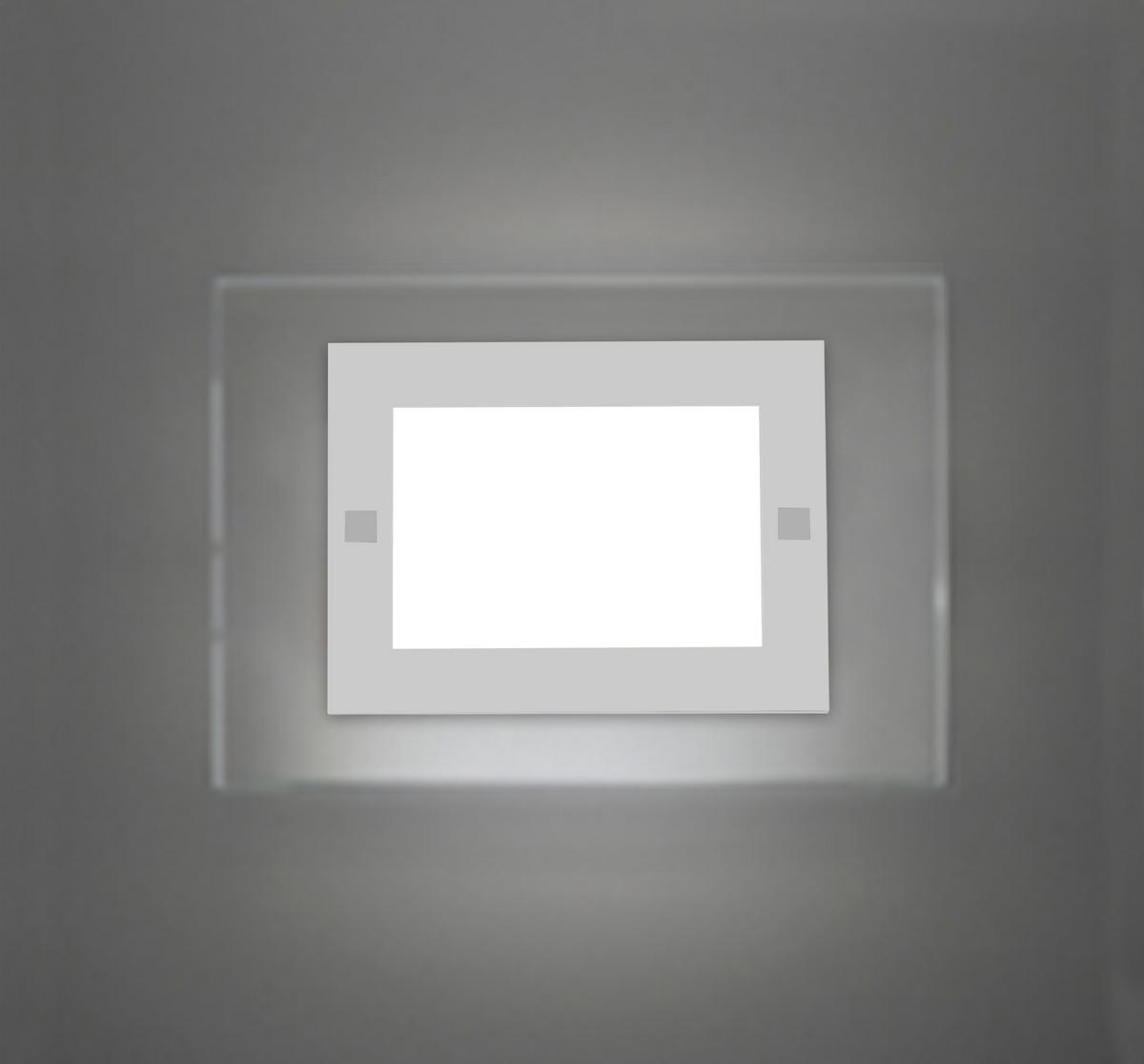 WANDLEUCHTE - Weiß, Glas (35/25/6cm) - Lumicom