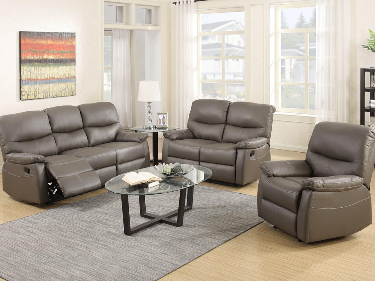 RELAXSOFA Lincoln Grau - Grau, Textil (197/103/89cm) - Habitat Garten