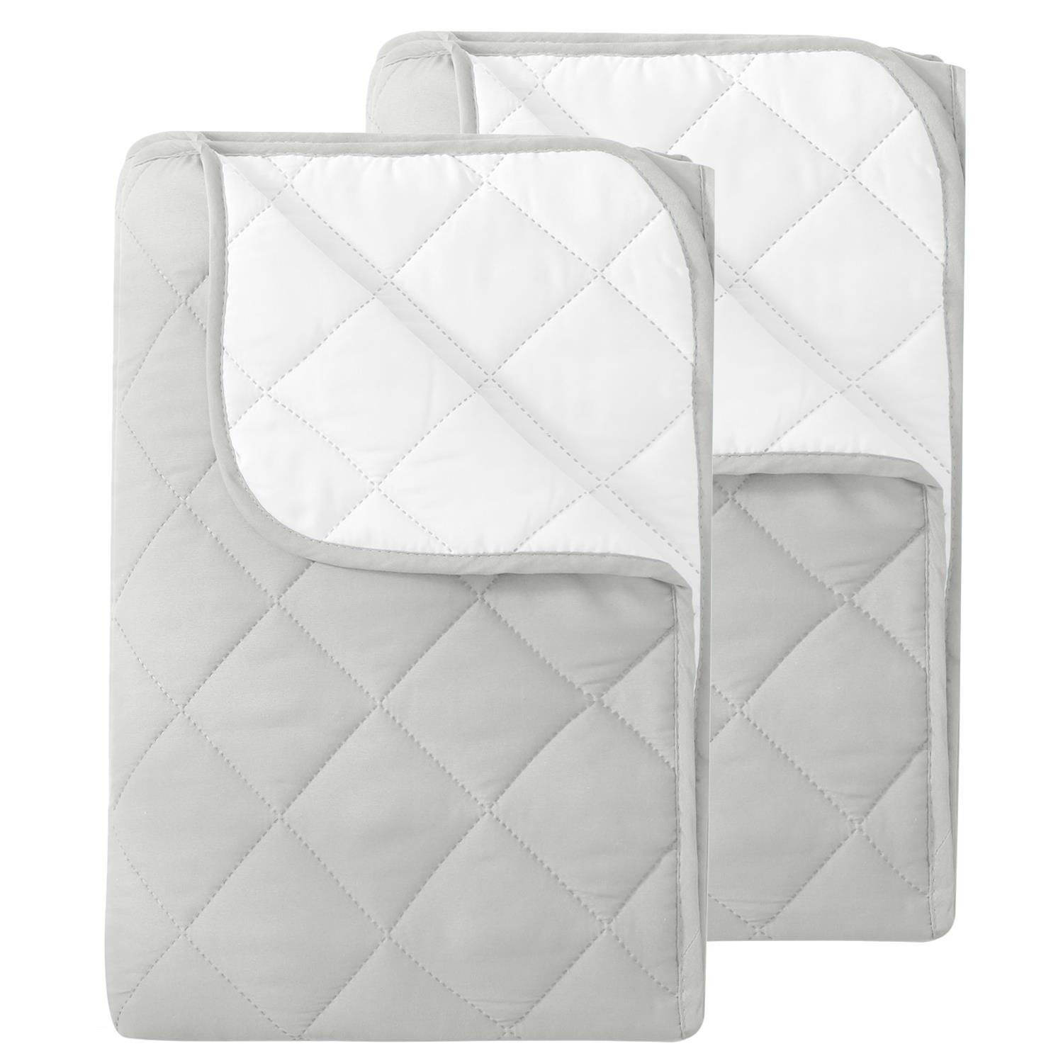 SOMMERBETT 2er Set Camping weiß 135/200 cm Steppbett im Wende-Design Duo-Color - Weiß, Textil (135/200cm) - wometo