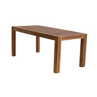 GARTENTISCH Prague Terrassentisch - Akaziefarben, Holz (180/90/77cm) - DELUKE