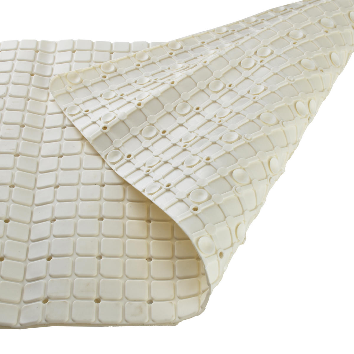BADTEPPICH Zac Weiß 80/40/2 cm Textilien - Weiß, Textil (40/80cm) - Mondex