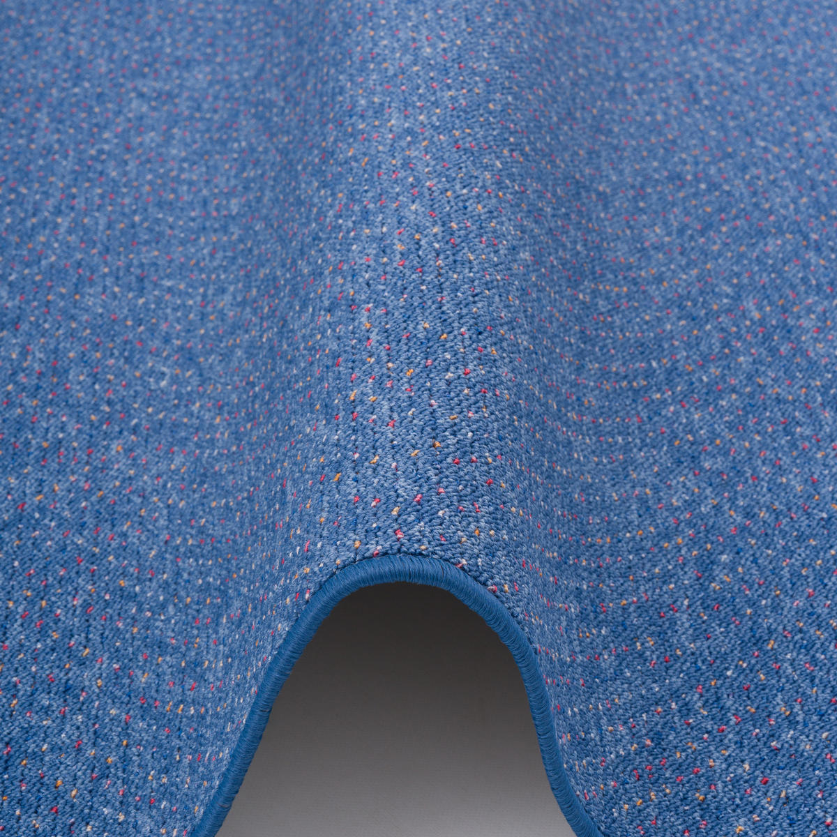 SCHLINGEN TEPPICH ALMA MELIERT - Blau, Textil (200/250cm) - Snapstyle