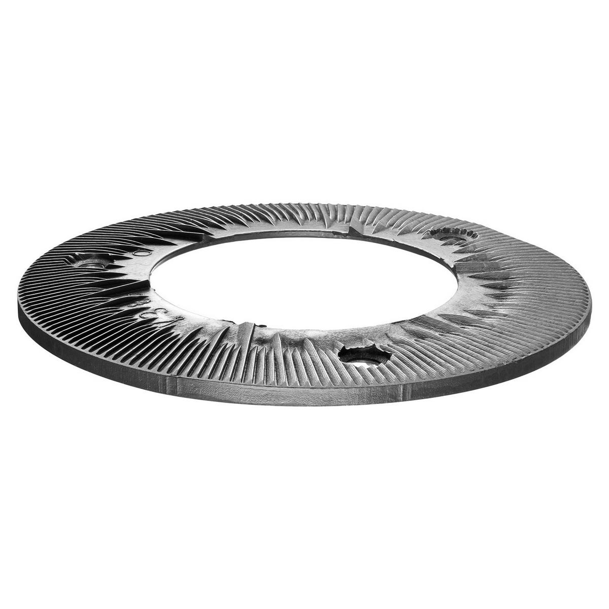 GETREIDEMUHLE 2 Stück Ersatzmahlscheiben, für elektrische und Gewürzmühlen - Silberfarben, Metall (18/6.01/18cm) - Rolipo