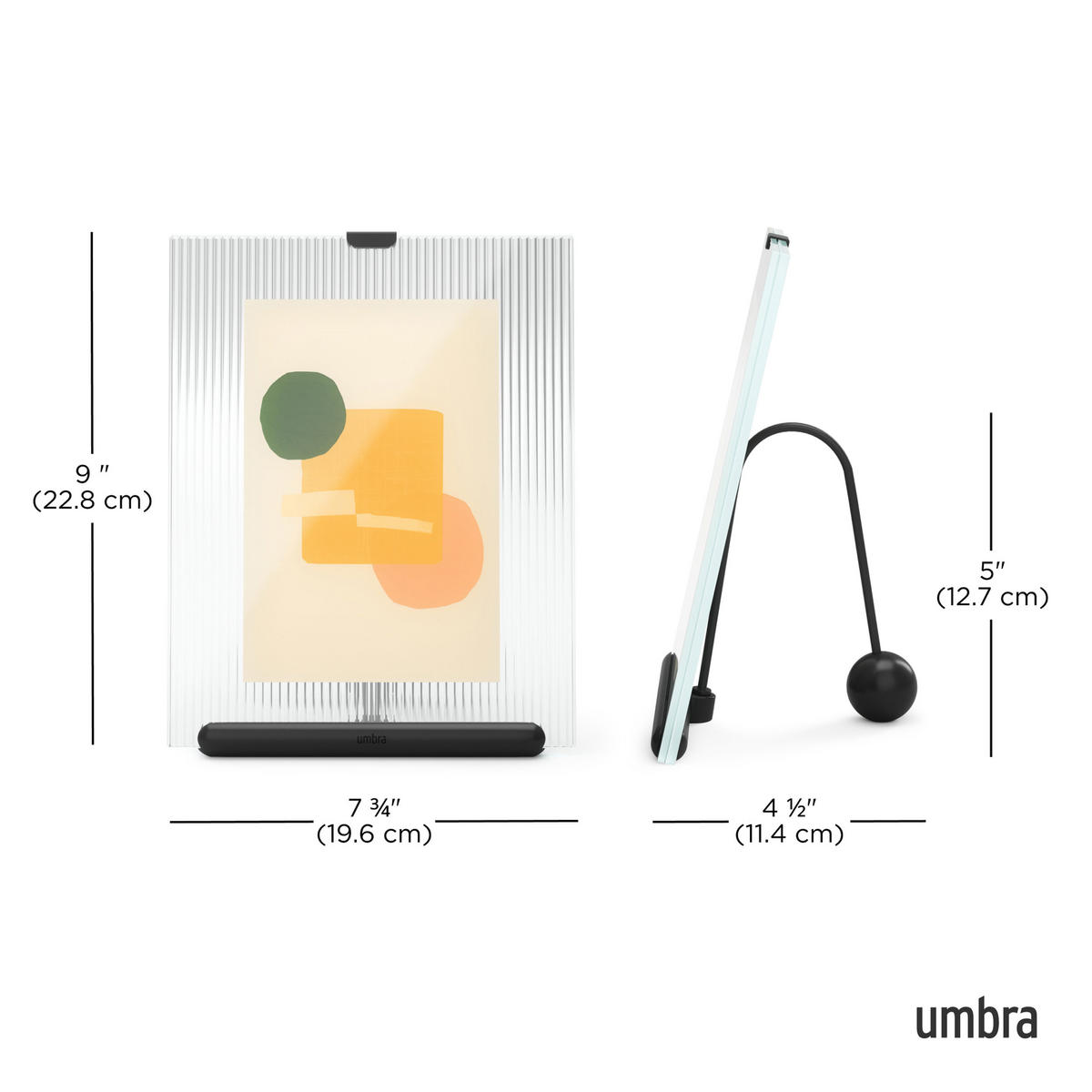BILDERRAHMEN Flute, Schwarz - Schwarz, Metall (11/23/20cm)