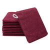 WASCHHANDSCHUH, 10er-Set, 16x21 cm, 100% Baumwolle, Rot - Bordeaux, Textil (16/21cm) - Zollner
