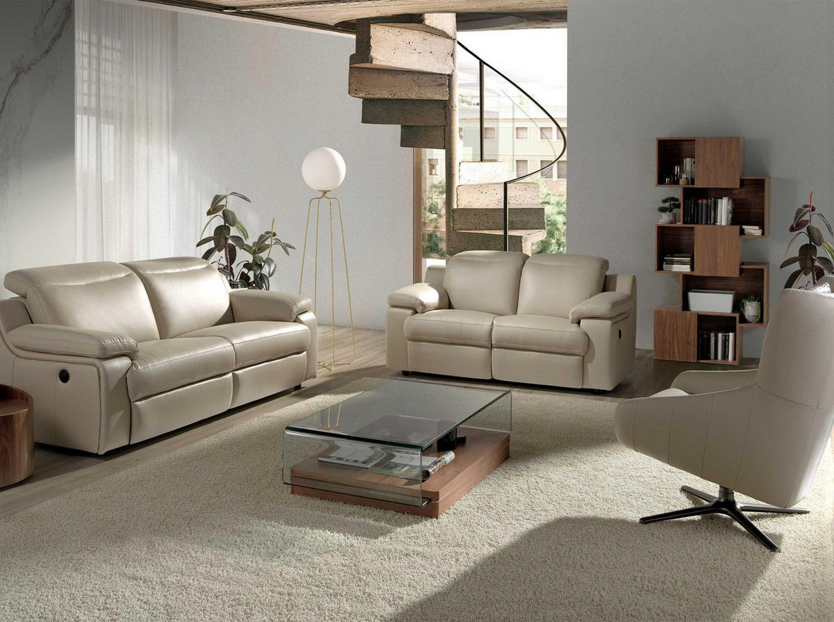 COUCHTISCH Rechteckiger Couchtisch aus gehärtetem Glas und Nussbaumholz 120/70/33 cm - Transparent/Nussbaumfarben, Glas/Holz (70/120/33cm) - ANGEL CERDA